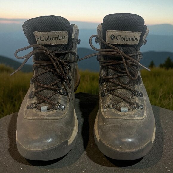 Columbia Womens Newton Ridge Plus Waterproof Hiking Trail Walking Boot Size 8.5 - Picture 2 of 6